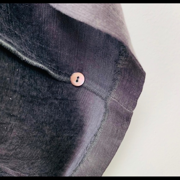 EILEEN FISHER Silk & Linen open front Jacket - Picture 6 of 7